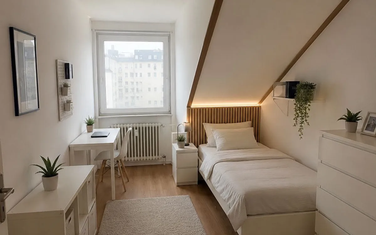 Compact furnished 1-room apartment in Darmstadt