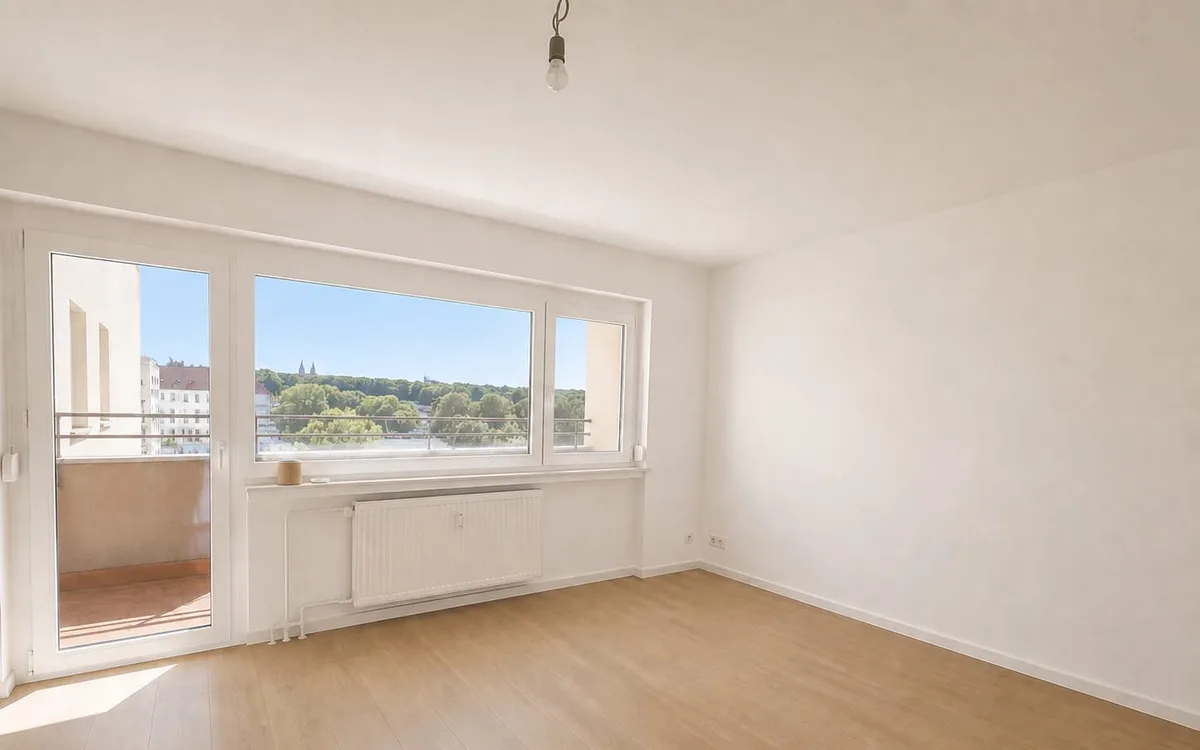 Furnished 1-room investment with balcony in Hanau
